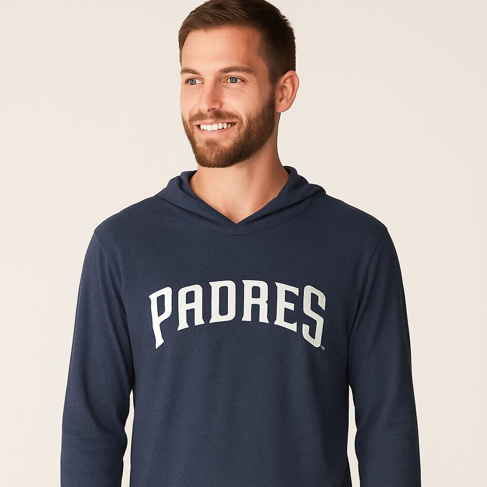 San Diego Padres Lightweight Logo Hoodie